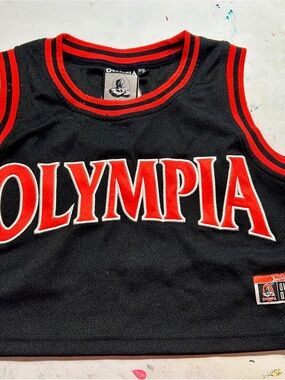 Joe Weider Olympia Crop Top Jersey small